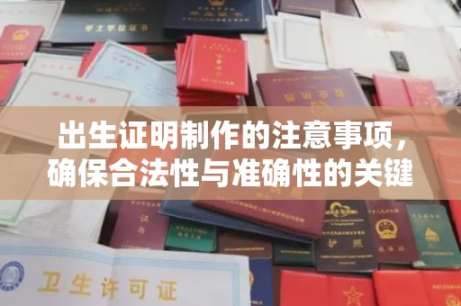 杏花岭出生证明制作的注意事项，确保合法性与准确性的关键步骤